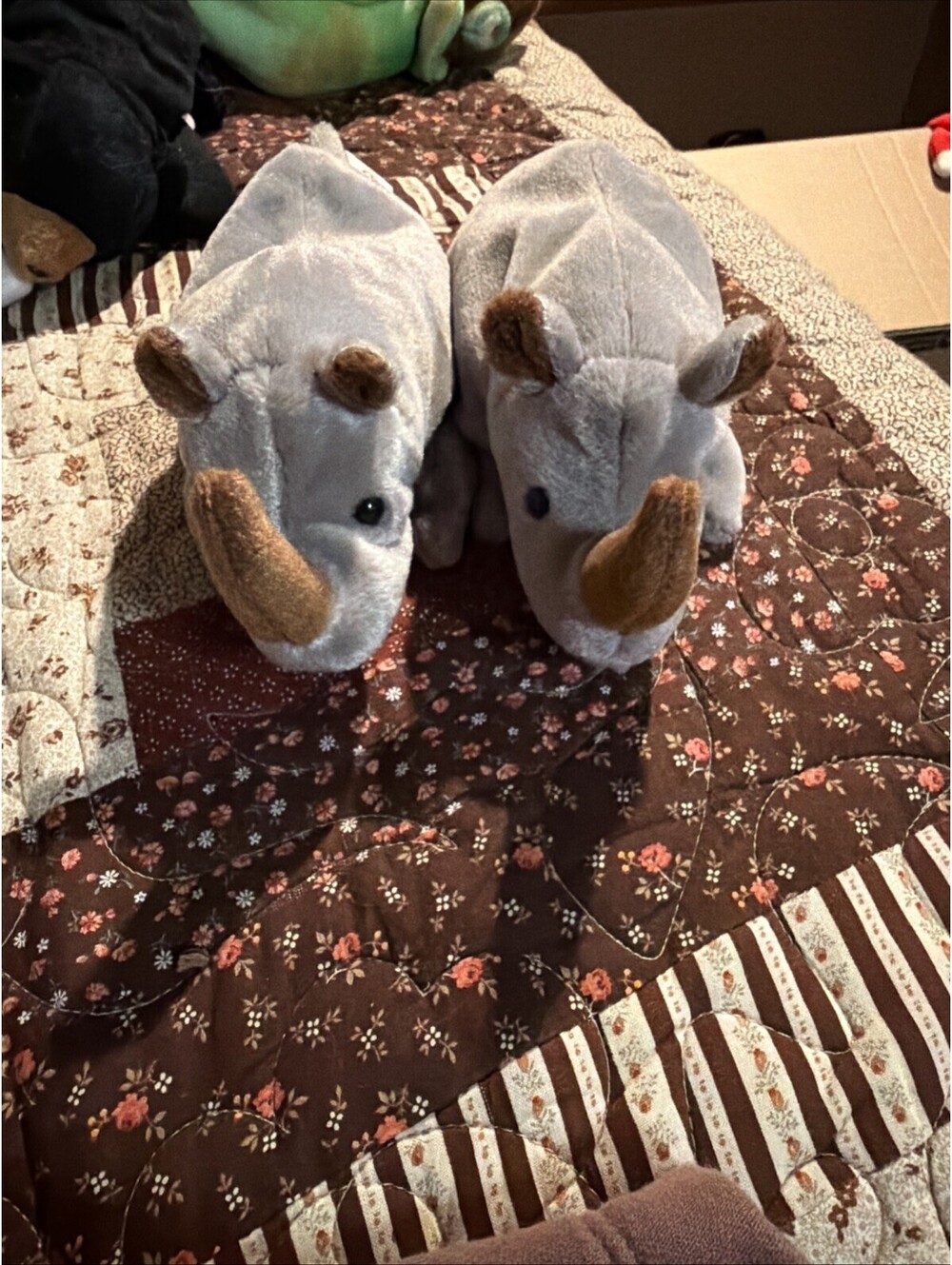 Ty Beanie Babies Spike the Rhinoceros